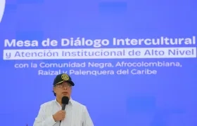 El Presidente Gustavo Petro.