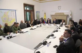 Puesto de Mando Unificado para las elecciones de este domingo.