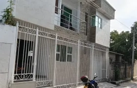 Vivienda donde se registró el robo millonario. 
