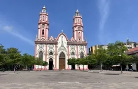 La construcción de la iglesia San Nicolás de Tolentino duró aproximadamente 300 años.