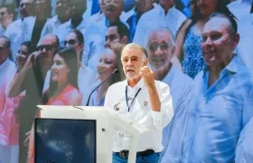 Eduardo Verano, gobernador del Atlántico. 