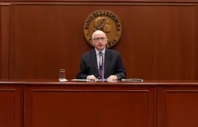 El presidente del Banco de la República, Leonardo Villar Gómez.