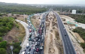 Aérea del puente Alameda