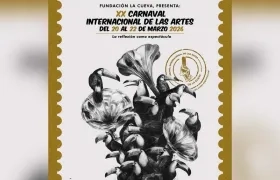 Afiche oficial del Carnaval Internacional de las Artes. 