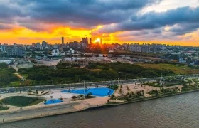 Panorámica de Barranquilla. 