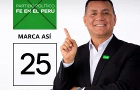 Candidato a Congreso Gilbert Infante, asesinado en Perú