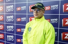 capitán Manuel Otálvaro, subcomandante del Gaula de la Policía Metropolitana de Barranquilla.