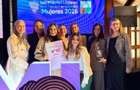 Mujeres que hacen parte del equipo de Dolmen.