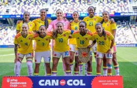 Selección Colombia femenina de mayores. 