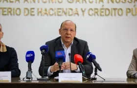 Germán Ávila, ministro de Hacienda. 