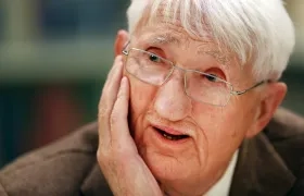 Filósofo alemán Jürgen Habermas (q. e. p. d.)