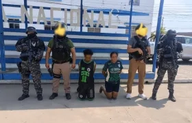 Personas capturadas por el secuestro de los colombianos en Ecuador.