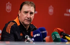 Néstor Lorenzo, director técnico de la Selección Colombia. 