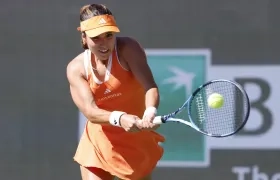 María Camila Osorio, tenista colombiana y número 58 del mundo.