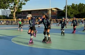 El patinaje es una de las disciplinas incluidas en las Escuelas de Formación Deportiva. 