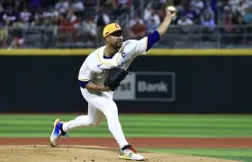 El abridor de Colombia, José Quintana, lanzó tres entradas sin permitir hits ni carreras. 