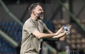 Jonathan Risueño, técnico del Deportivo Pasto.