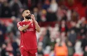 El egipcio Mohamed Salah, delantero del Liverpool.