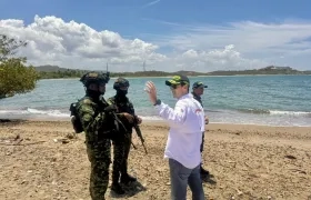 Los efectivos de la Policía estarán ubicados en sitios estratégicos para garantizar la seguridad. 