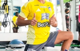 El uruguayo Mauro Silveira, portero titular del Junior.