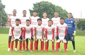 Selección Atlántico sub–13 de fútbol, clasificada a la final.