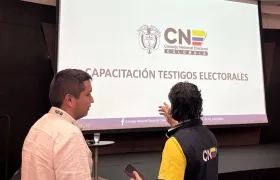 Capacitación de testigos electorales.