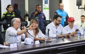 Eduardo Verano, gobernador del Atlántico. 