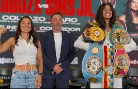 La colombiana Viviana Ruiz y la mexicana estadounidense Gabriela Fundora.