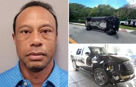 La reseña de Tiger Woods y el vehículo que conducía. 