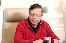 El Presidente Gustavo Petro.
