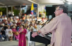 El Presidente Gustavo Petro.