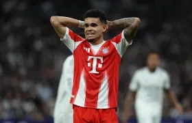 Luis Díaz, delantero del Bayern Múnich.