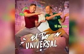 Víctor Hugo Trespalacios y Nando Tinoco, protagonistas en la serie. 