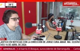 Transmisión de Atlántico en Noticias.