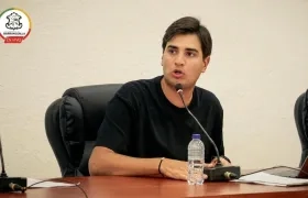 Concejal Juan David Abisambra.