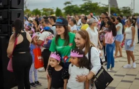 Katia Nule, primera dama del Distrito.