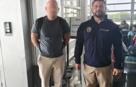 El turista alemán que fue inadmitido.