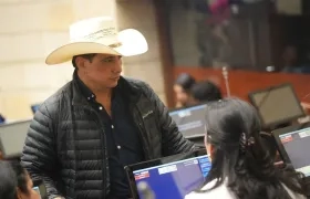 El senador Alirio Barrera.