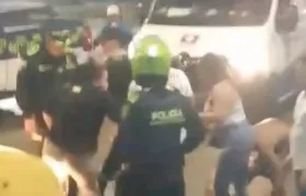 Lugar donde sucedió el doble crimen.