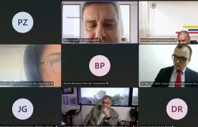 Ramsés Vargas Lamadrid en su intervención este lunes en la audiencia. 