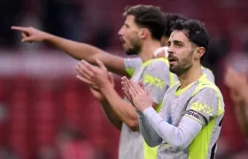 Bernardo Silva, mediocampista del Manchester City.