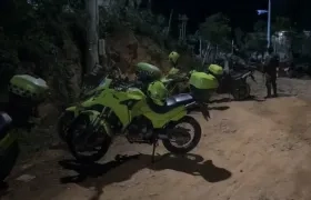 Lugar donde se registró la masacre en el asentamiento El Talento.