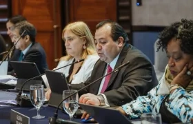 El presidente de la CIDH, Edgar Stuardo Ralón Orellana.