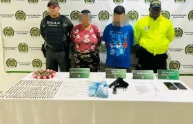 En el mismo operativo fue capturada una mujer y aprehendido un adolescente de 16 años de edad.