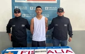 Juan David Blanco Borrero, capturado. 