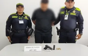 El capturado quedó a disposición de la URI de la Fiscalía, en Soledad. 