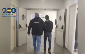 El hombre fue capturado por la Policía española. 
