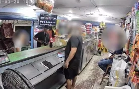 Una de las amenazas extorsivas a una de las víctimas. 