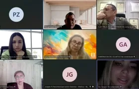 Daysuris Vásquez estuvo presente durante la audiencia de este miércoles. 