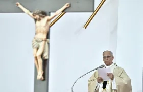El Papa León XIV desde Angola.